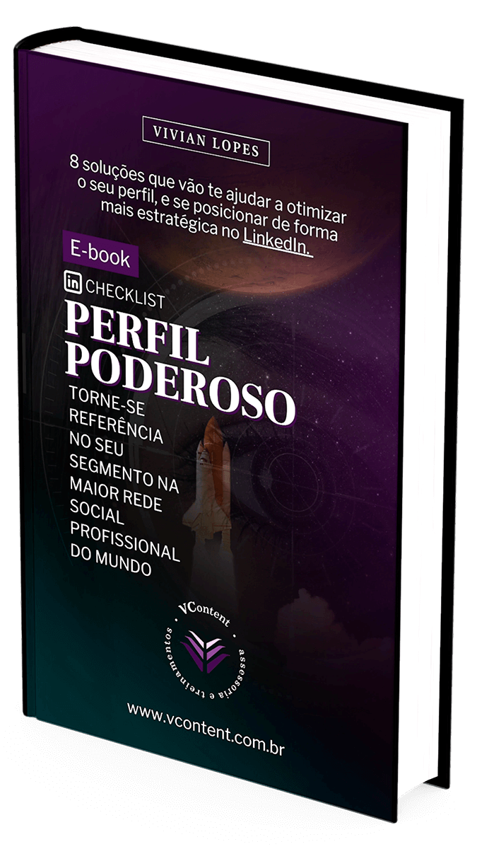 Capa e-book gratuito-Checklist de Perfil Poderoso no LinkedIn